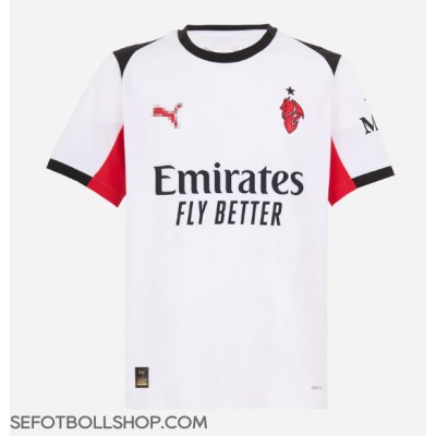 Billiga AC Milan Ardon Jashari #30 Borta fotbollskläder 2025-26 Kortärmad Billiga AC Milan Ardon Jashari #30 Borta fotbollskläder 2025-26 Kortärmad